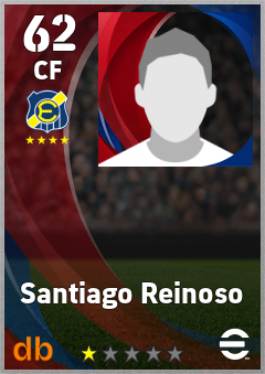 Santiago Reinoso — CF, OVR 62, MAX 62