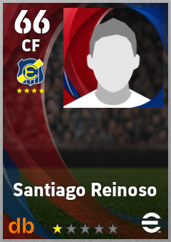 Santiago Reinoso — CF, OVR 66, MAX 66