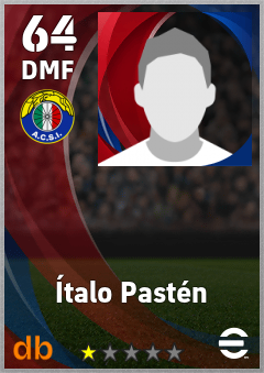 Ítalo Pastén — DMF, OVR 64, MAX 64