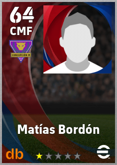 Matías Bordón — CMF, OVR 64, MAX 64