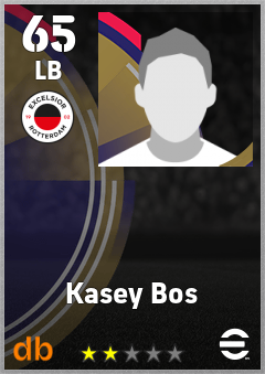 Kasey Bos — LB, OVR 65, MAX 65