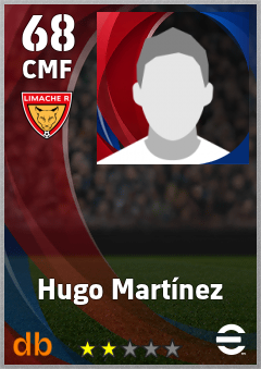 Hugo Martínez eFootball player card