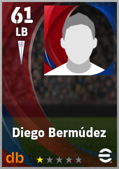 Diego Bermúdez — LB, OVR 61, MAX 61
