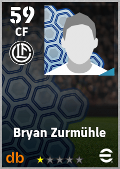 Bryan Zurmühle — CF, OVR 59, MAX 59