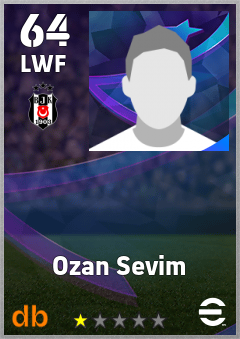 Ozan Sevim — LWF, OVR 64, MAX 64