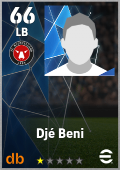Djé Beni — LB, OVR 66, MAX 66