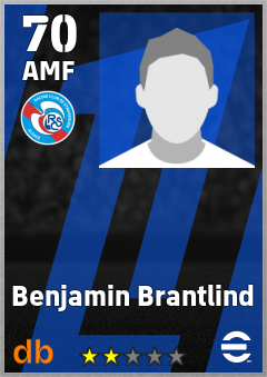 Benjamin Brantlind — AMF, OVR 70, MAX 70