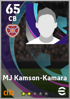MJ Kamson-Kamara — CB, OVR 65, MAX 65
