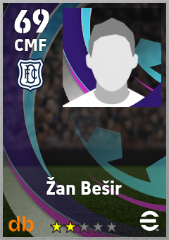 Žan Bešir — CMF, OVR 69, MAX 69