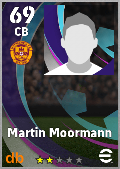 Martin Moormann — CB, OVR 69, MAX 69