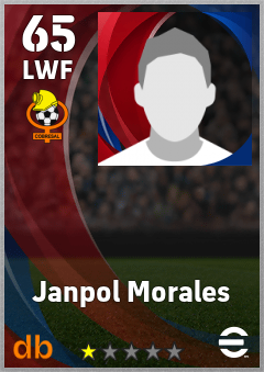 Janpol Morales — LWF, OVR 65, MAX 65
