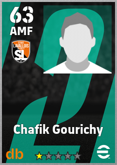 Chafik Gourichy — AMF, OVR 63, MAX 63
