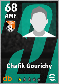 Chafik Gourichy — AMF, OVR 68, MAX 68