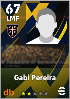 Gabi Pereira — LMF, OVR 67, MAX 67