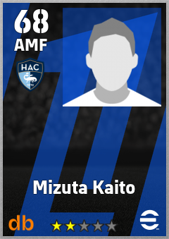 Mizuta Kaito — AMF, OVR 68, MAX 68