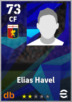 Elias Havel — CF, OVR 73, MAX 73