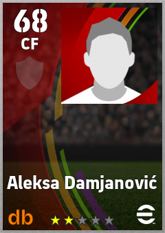 Aleksa Damjanović eFootball player card