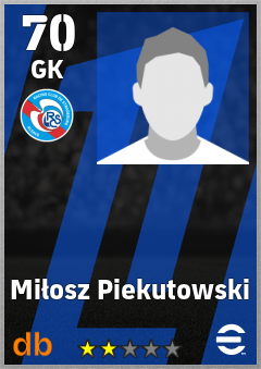 Miłosz Piekutowski — GK, OVR 70, MAX 70