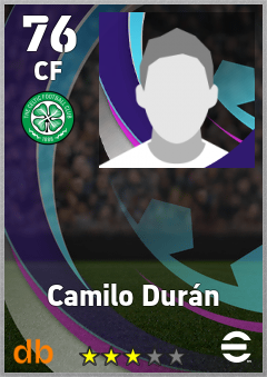 Camilo Durán eFootball player card