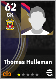 Thomas Hulleman — GK, OVR 62, MAX 62
