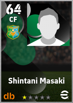Shintani Masaki — CF, OVR 64, MAX 64