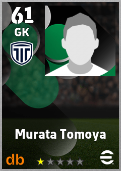 Murata Tomoya — GK, OVR 61, MAX 61