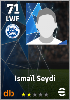 Ismaïl Seydi — LWF, OVR 71, MAX 71