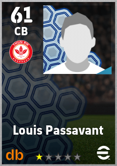 Louis Passavant — CB, OVR 61, MAX 61