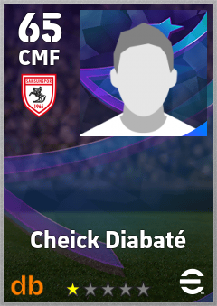 Cheick Diabaté — CMF, OVR 65, MAX 65