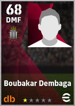 Boubakar Dembaga — DMF, OVR 68, MAX 68