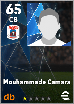 Mouhammade Camara — CB, OVR 65, MAX 65