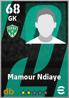 Mamour Ndiaye — GK, OVR 68, MAX 68