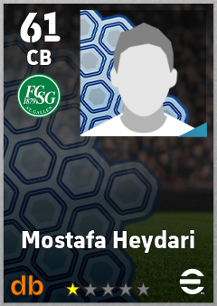 Mostafa Heydari eFootball player card