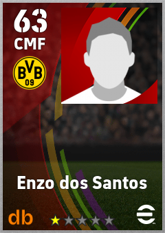 Enzo dos Santos — CMF, OVR 63, MAX 63