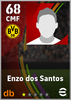 Enzo dos Santos — CMF, OVR 68, MAX 68