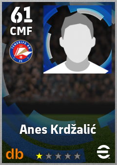 Anes Krdžalić — CMF, OVR 61, MAX 61