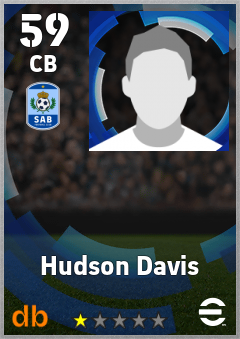Hudson Davis — CB, OVR 59, MAX 59