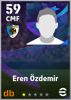 Eren Özdemir — CMF, OVR 59, MAX 59