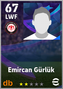 Emircan Gürlük — LWF, OVR 67, MAX 67