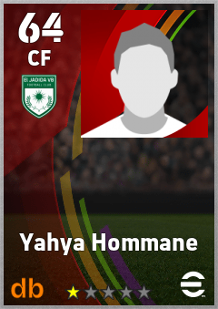 Yahya Hommane — CF, OVR 64, MAX 64