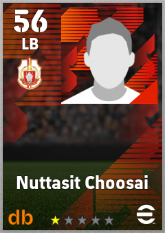 Nuttasit Choosai — LB, OVR 56, MAX 56