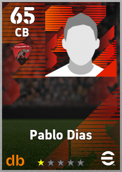 Pablo Dias — CB, OVR 65, MAX 65