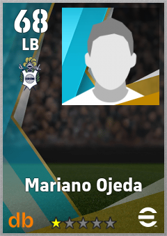 Mariano Ojeda — LB, OVR 68, MAX 68