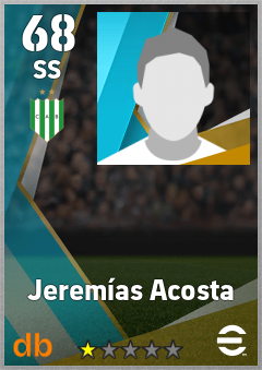 Jeremías Acosta — SS, OVR 68, MAX 68