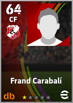 Frand Carabalí — CF, OVR 64, MAX 64