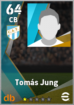 Tomás Jung — CB, OVR 64, MAX 64