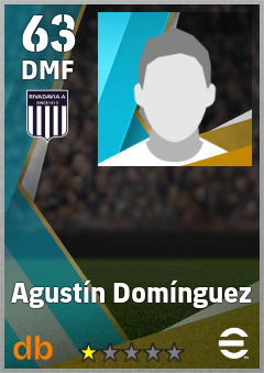 Agustín Domínguez — DMF, OVR 63, MAX 63