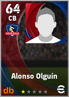 Alonso Olguín — CB, OVR 64, MAX 64