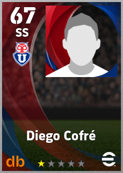 Diego Cofré — SS, OVR 67, MAX 67