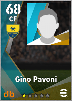Gino Pavoni eFootball player card